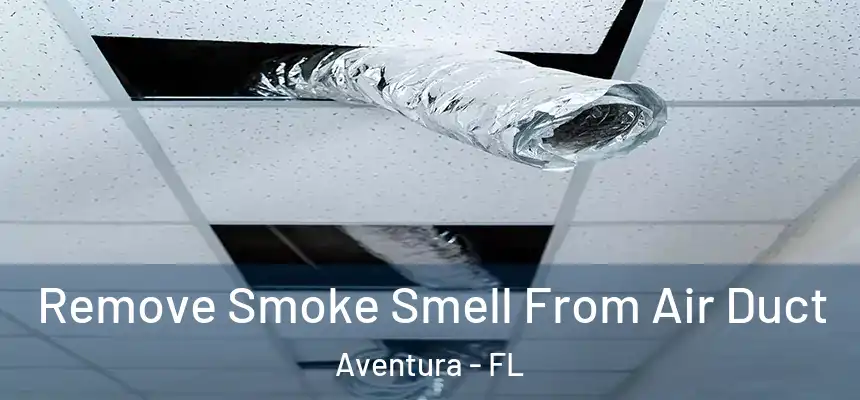 Remove Smoke Smell From Air Duct Aventura - FL